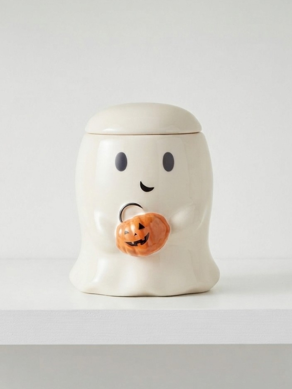 NEW Viral Ceramic Ghost Cookie Jar  (0385)